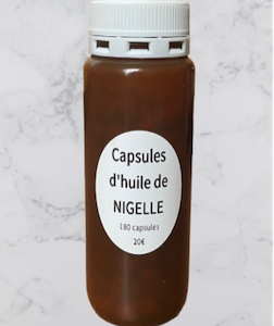 180 CAPSULES D'HUILE DE NIGELLE