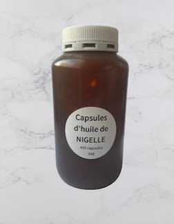 400 CAPSULES D'HUILE DE NIGELLE